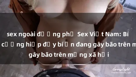 sex ngoài đường phố Sex Việt Nam: Bí mật về vụ cưỡng hiếp đầy bí ẩn đang gây bão trên mạng xã hội